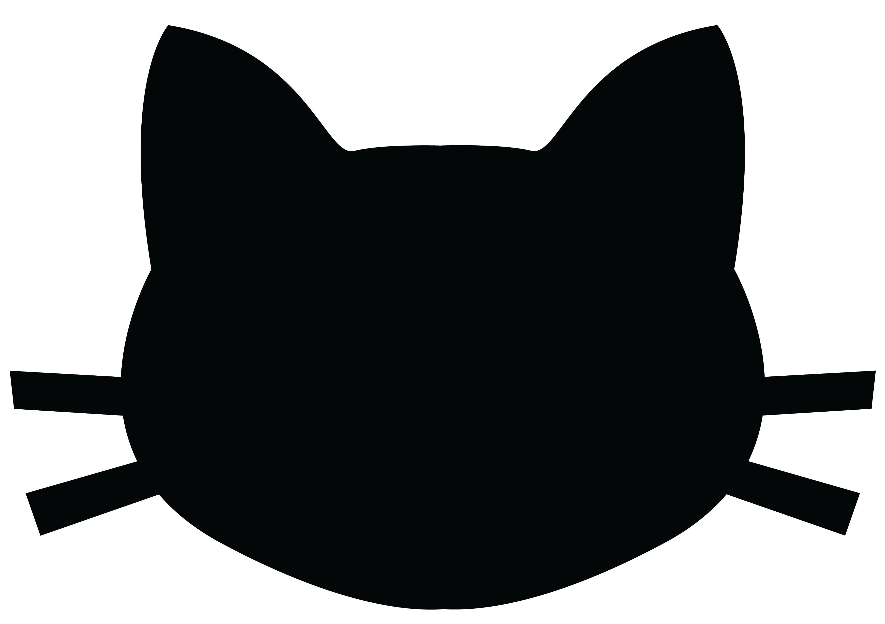 751 Cat Face free clipart.