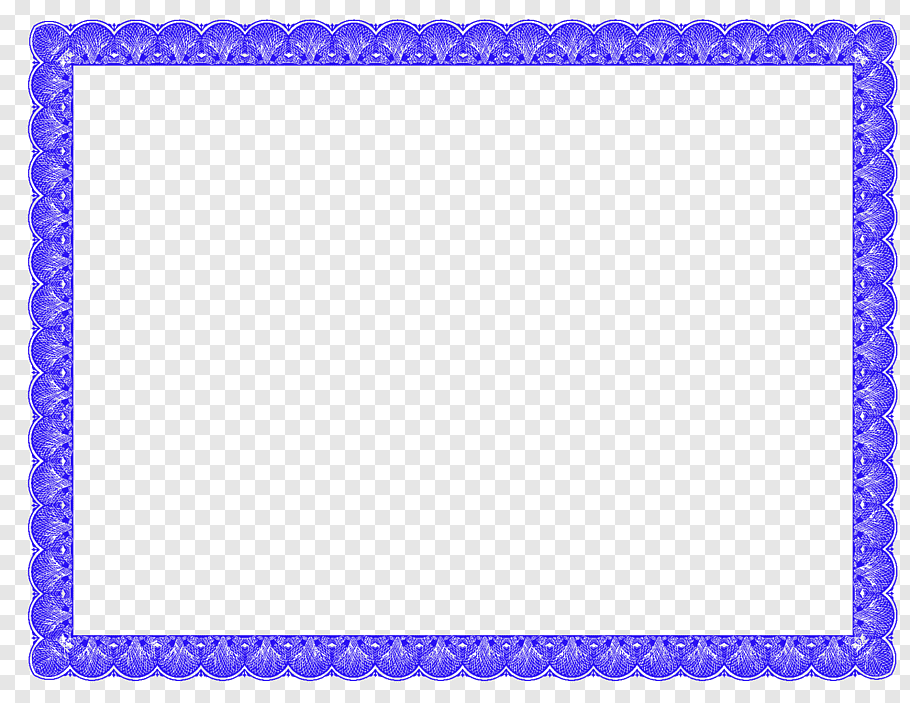 Blue floral graphic, Academic certificate Template Frames.