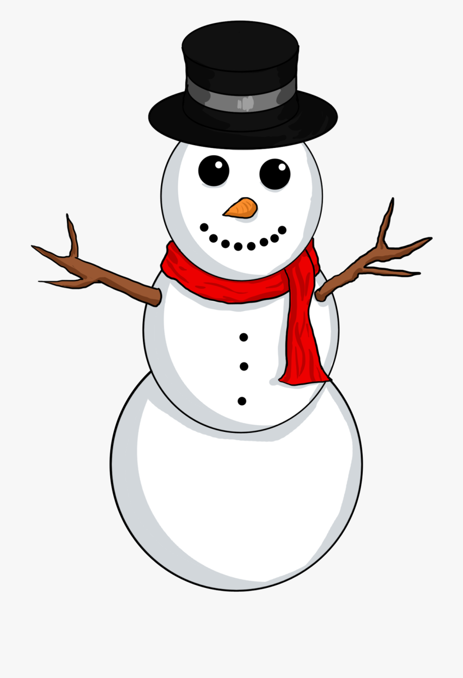 Snowman Family Clipart.