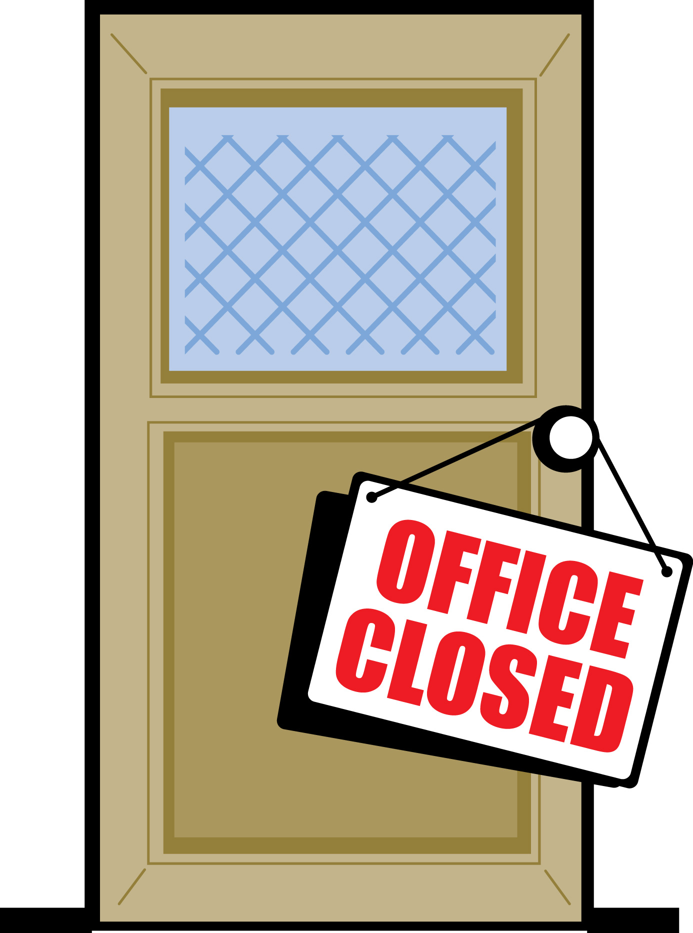 2075 Closed free clipart.