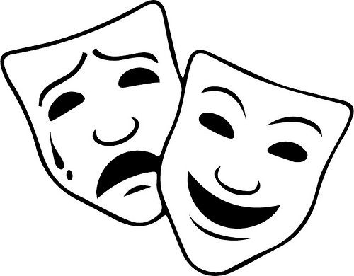 564 Drama free clipart.