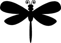 free clipart dragonfly silhouette 10 free Cliparts | Download images on