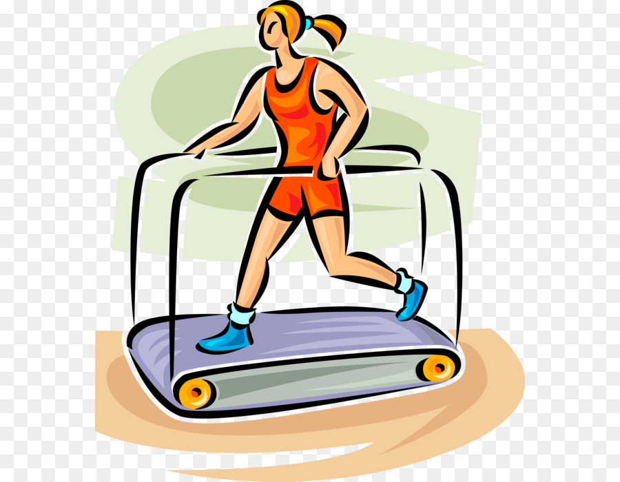 Fitness Cartoon clipart.