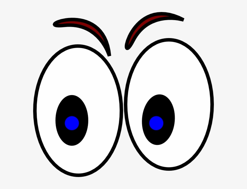 Big Cartoon Eyes Angry Cartoon Eyes Clip Art At Vector.