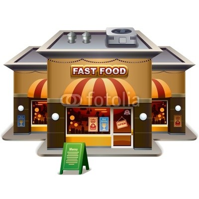 Free Clipart Fast Food Restaurant.
