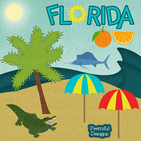 Florida clip art borders free clipart images 5.