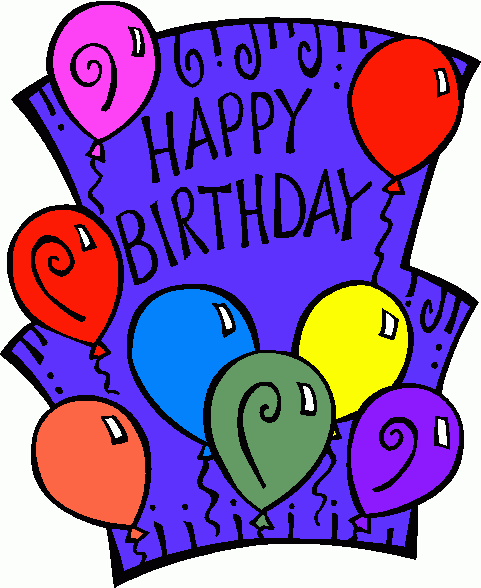 Happy Birthday Clip Art Free Download.