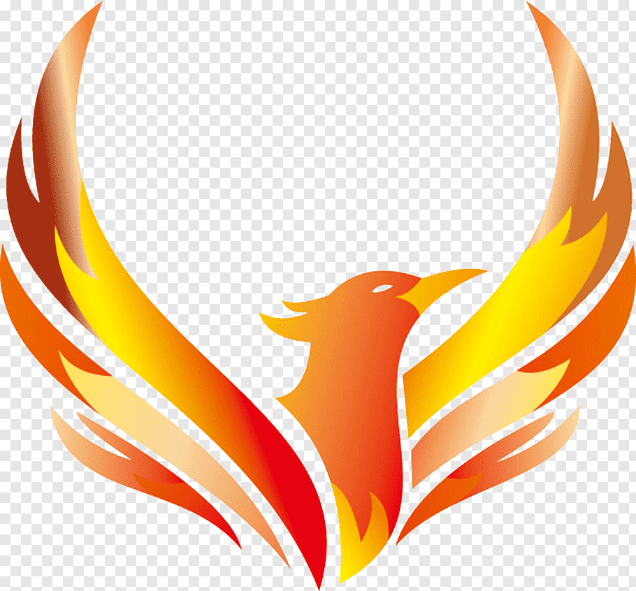 Logo Phoenix Illustration, Phoenix logo design, phoenix.