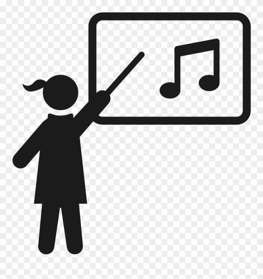Transparent Teacher Music Clip Royalty Free Download.