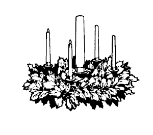 Second Sunday Of Advent Love Candle Clipart.