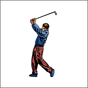 Golfing Clipart Free.