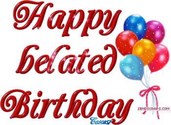 Free Happy Belated Birthday Images, Download Free Clip Art.