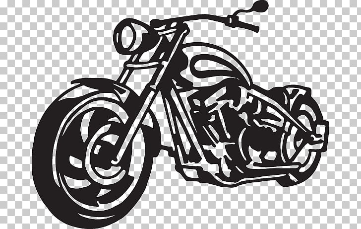 sportster chopper motorcycle silhoutte