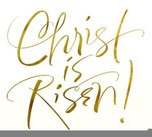 Risen Savior Clipart.