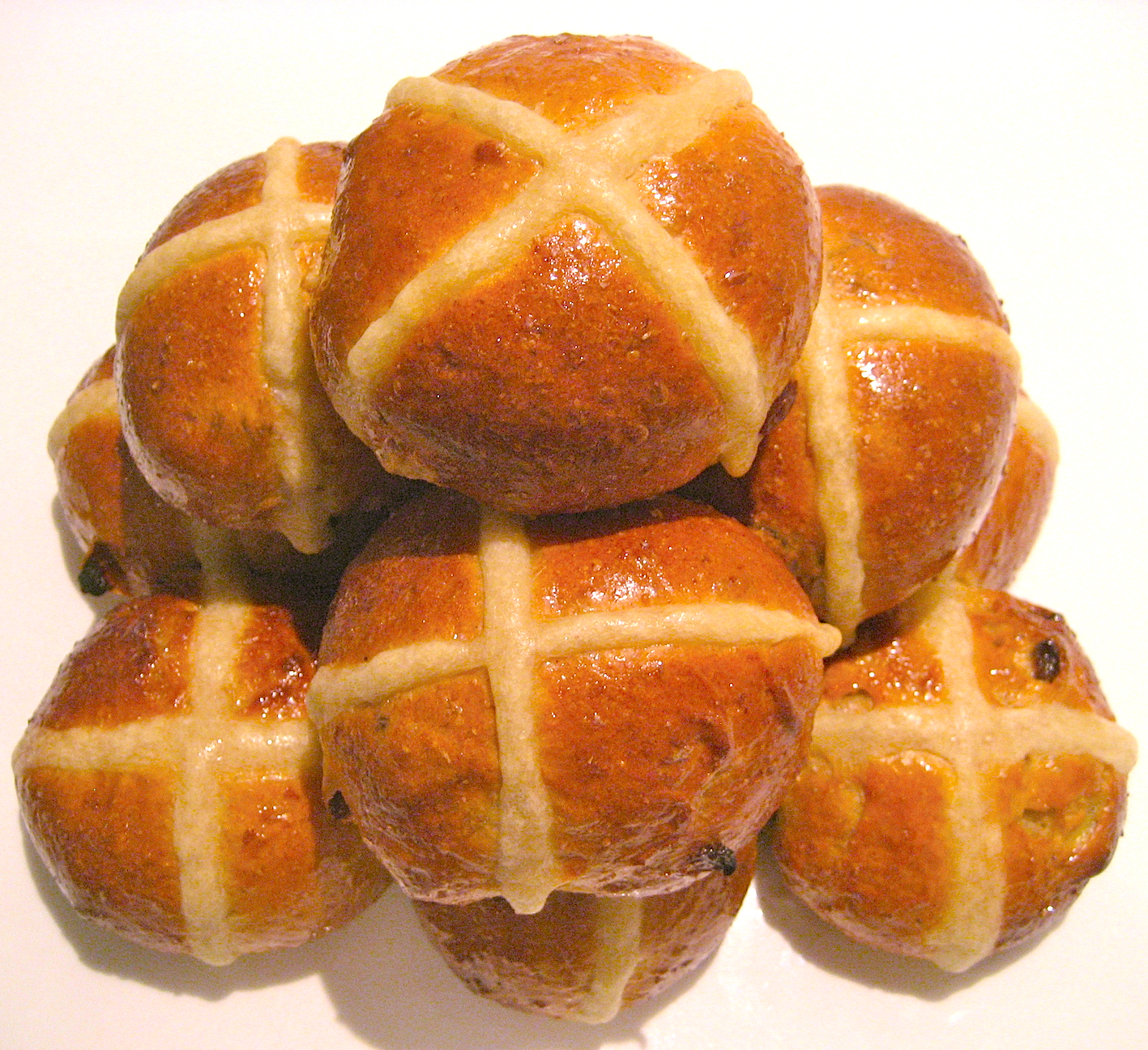 hot cross buns.