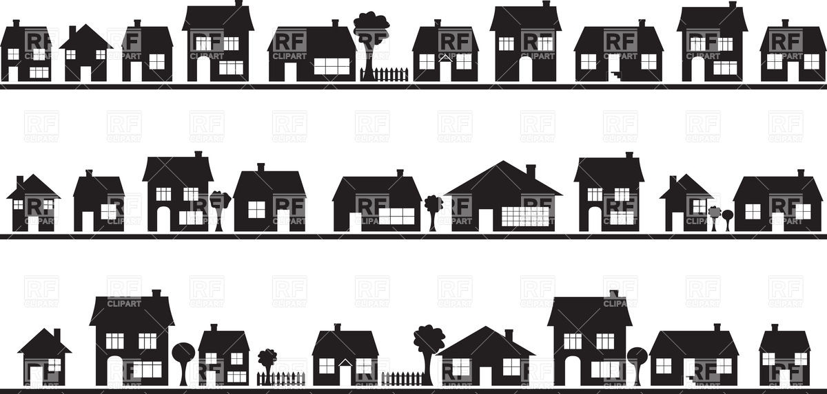 Download free clipart house silhouette 20 free Cliparts | Download images on Clipground 2021
