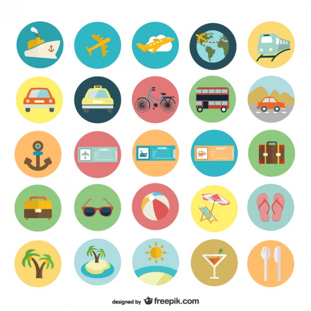 Holiday Icons Free Clipart.