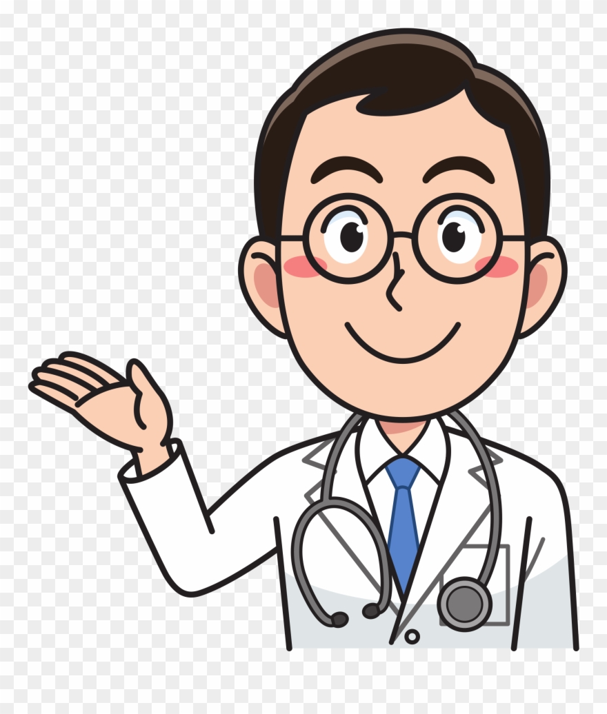 Medicine Doctor Man With Stethoscope Icons Png Free Clipart.