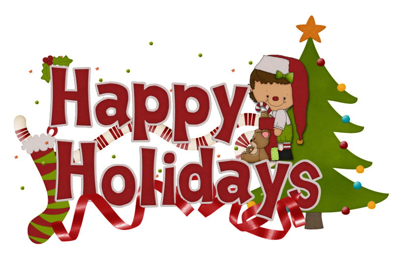 Happy Holidays Clipart.