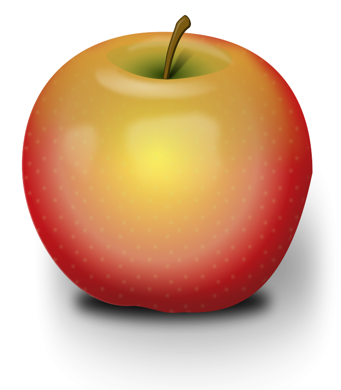 Apple clipart black and white free images.