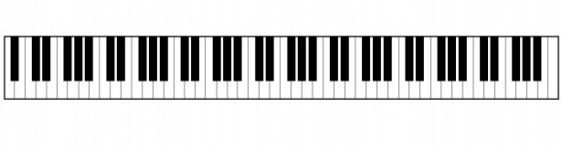 Piano keyboard clipart free stock photo public domain.