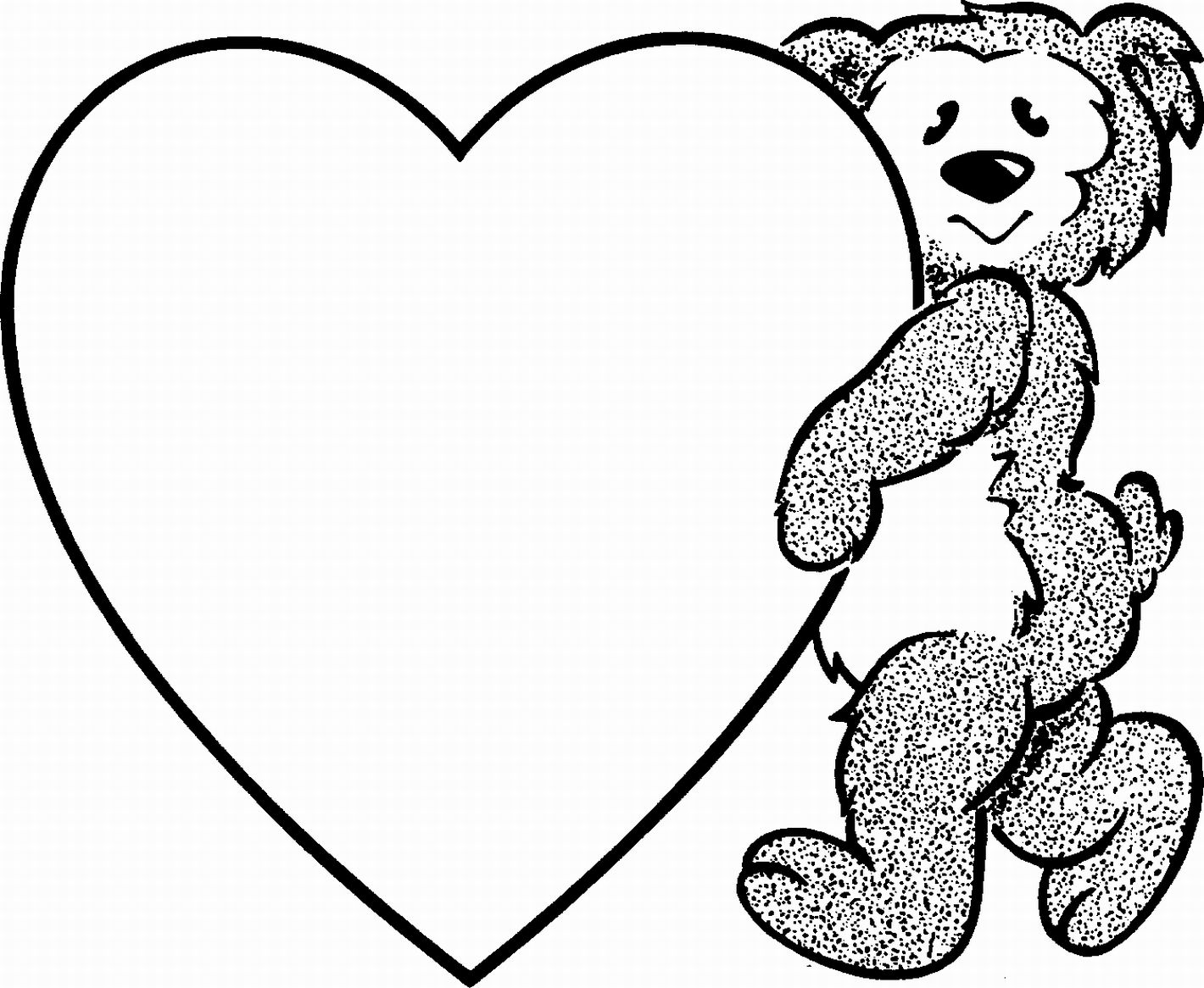 free clipart images valentines day black and while 20 free Cliparts ...