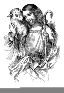 Free Clipart Of Jesus The Good Shepherd.