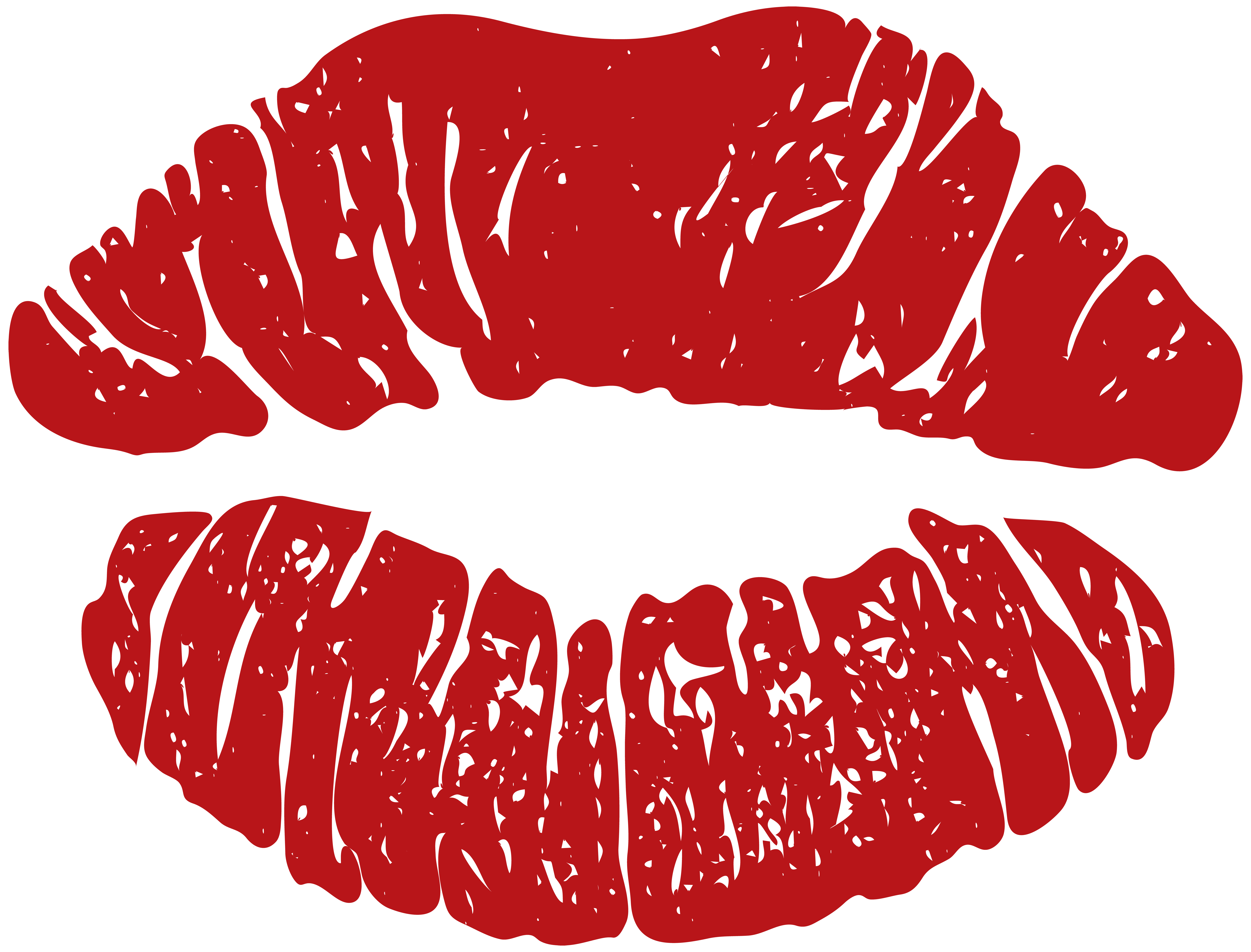 Kiss Transparent PNG Clip Art Image.