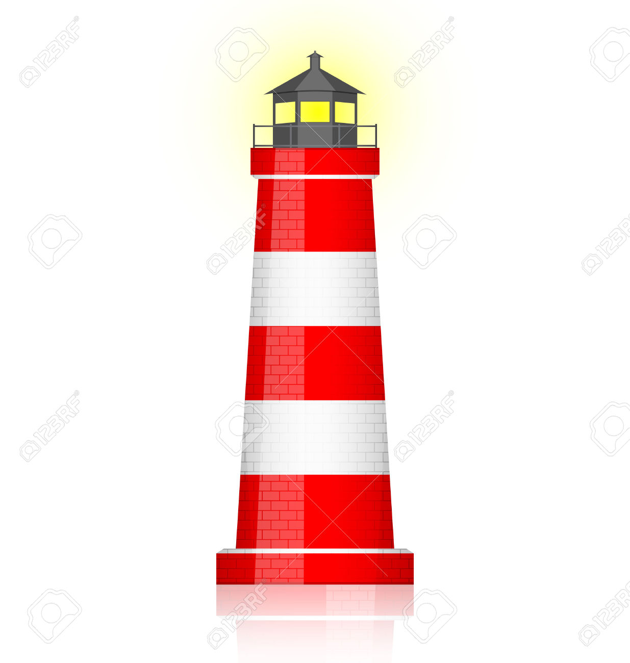 636 Lighthouse free clipart.