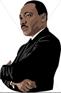 Animated Martin Luther King Clipart.