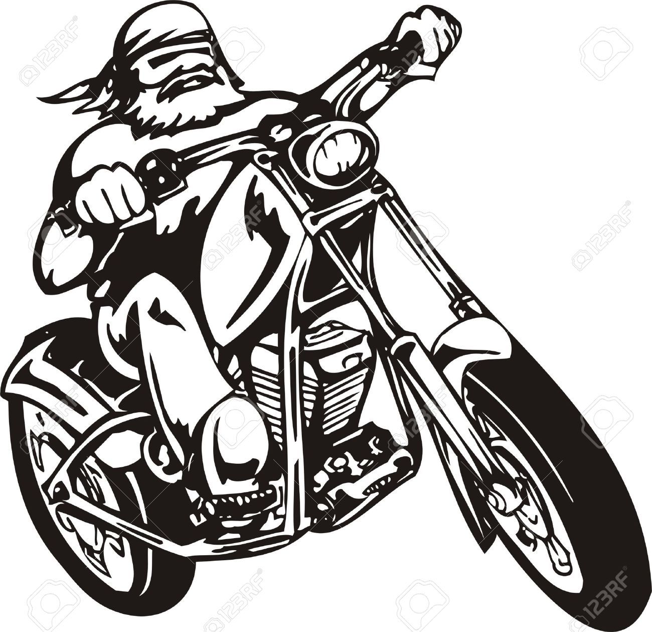 Free Clipart Motorcycle Rider 10 Free Cliparts Download Images On