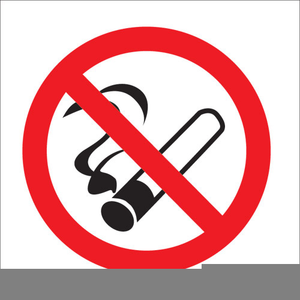 No Smoking Signs Clipart.