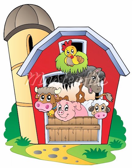 2220 Farm Animals free clipart.
