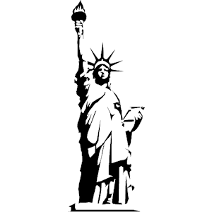 Statue of Liberty clipart, cliparts of Statue of Liberty.