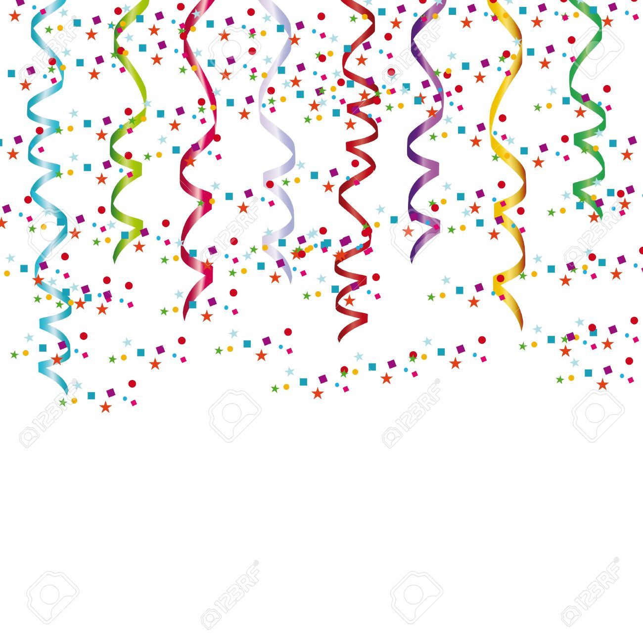 Free clipart party streamers 5 » Clipart Portal.