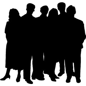 People Clipart Silhouette Png.