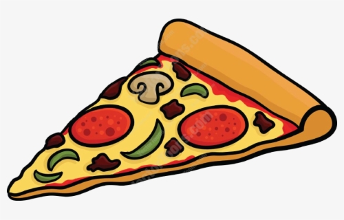 Free Pizza Slice Clip Art with No Background.