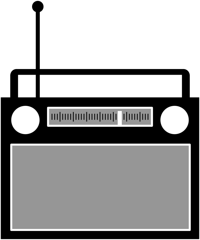 Free Clipart: Simple radio.