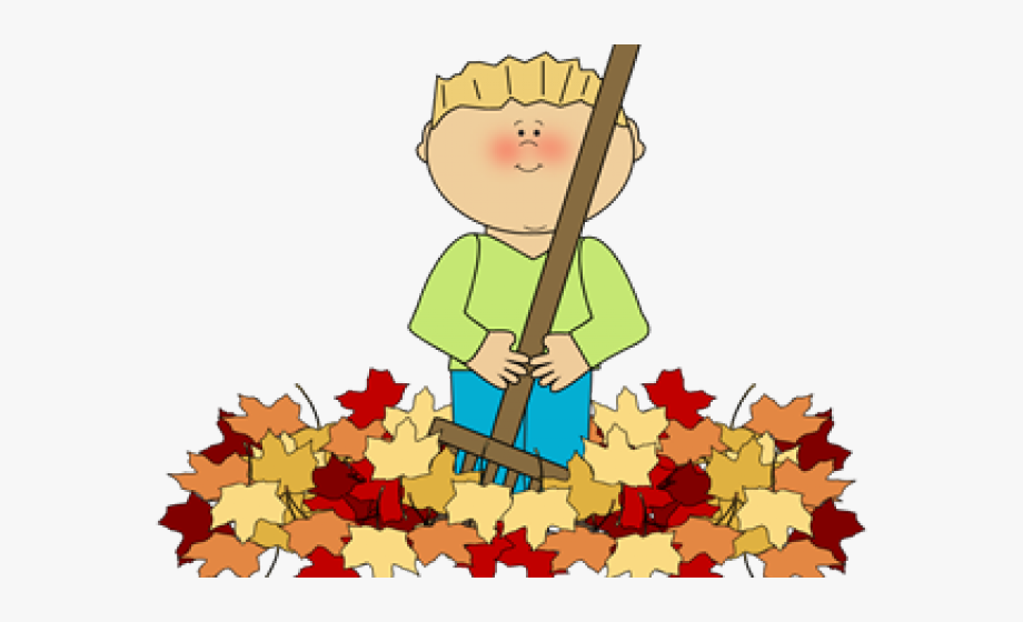 Raking Leaves Clip Art #863554.