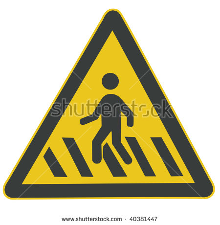 Tripping Danger Sign Stock Vector 323220812.