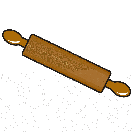 97 Rolling Pin free clipart.