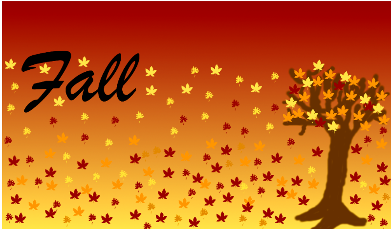 Free Clipart: Seasons of the Year: Fall.