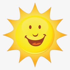Smiley Smiling Sun Clip Art.