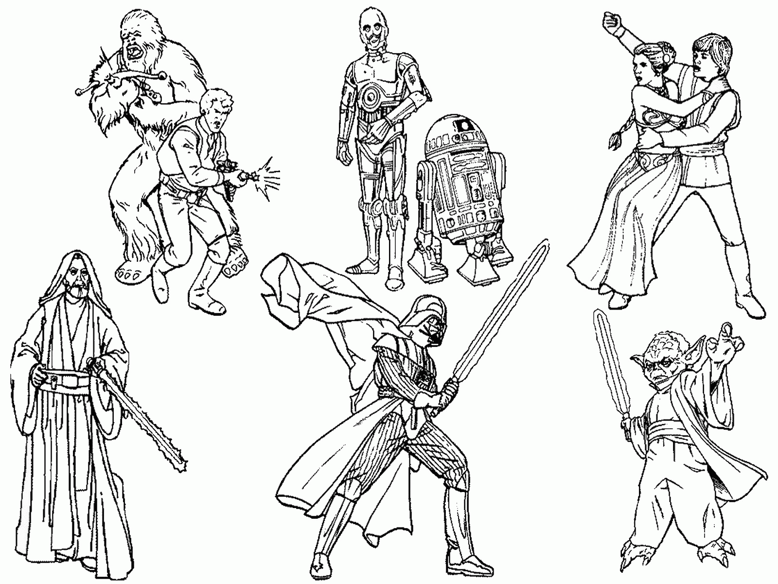 Free Free Coloring Pages Star Wars Characters, Download Free.