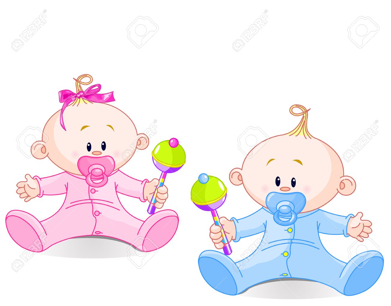 free clipart twin babies 10 free Cliparts | Download images on ...