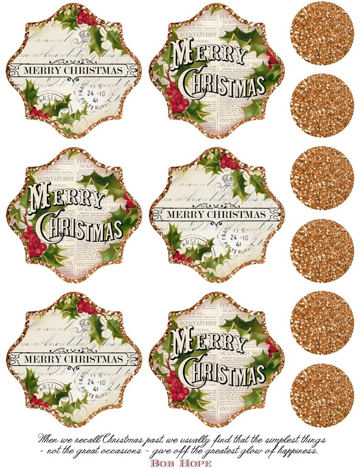 free clipart vintage christmas tags for bakery gift giving 20 free