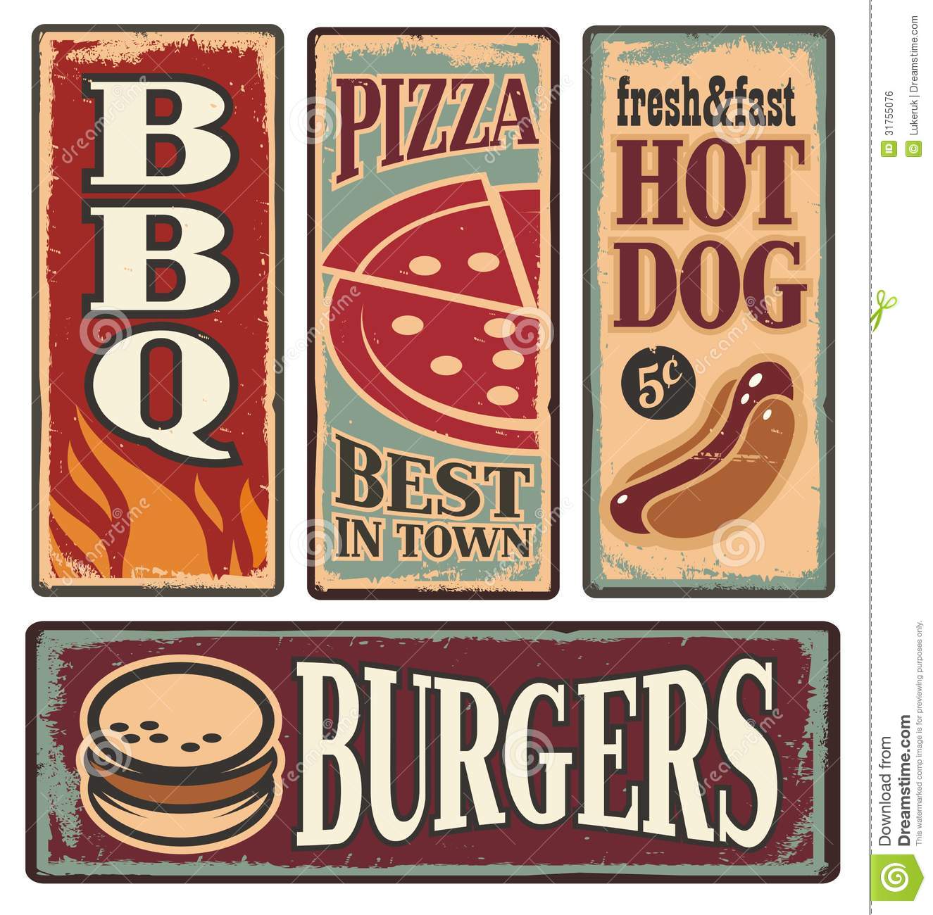 free clipart vintage food signs 20 free Cliparts ...