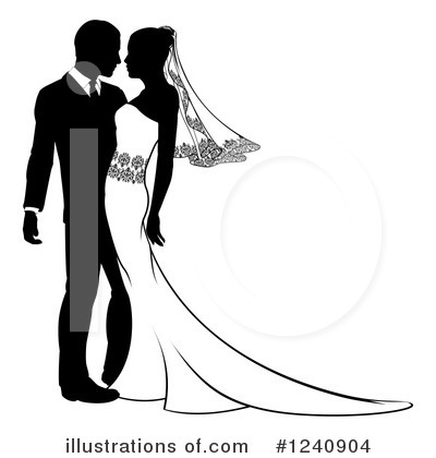 Wedding Couple Clipart #1240904.