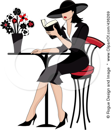 Free Clipart Women Around Table.
