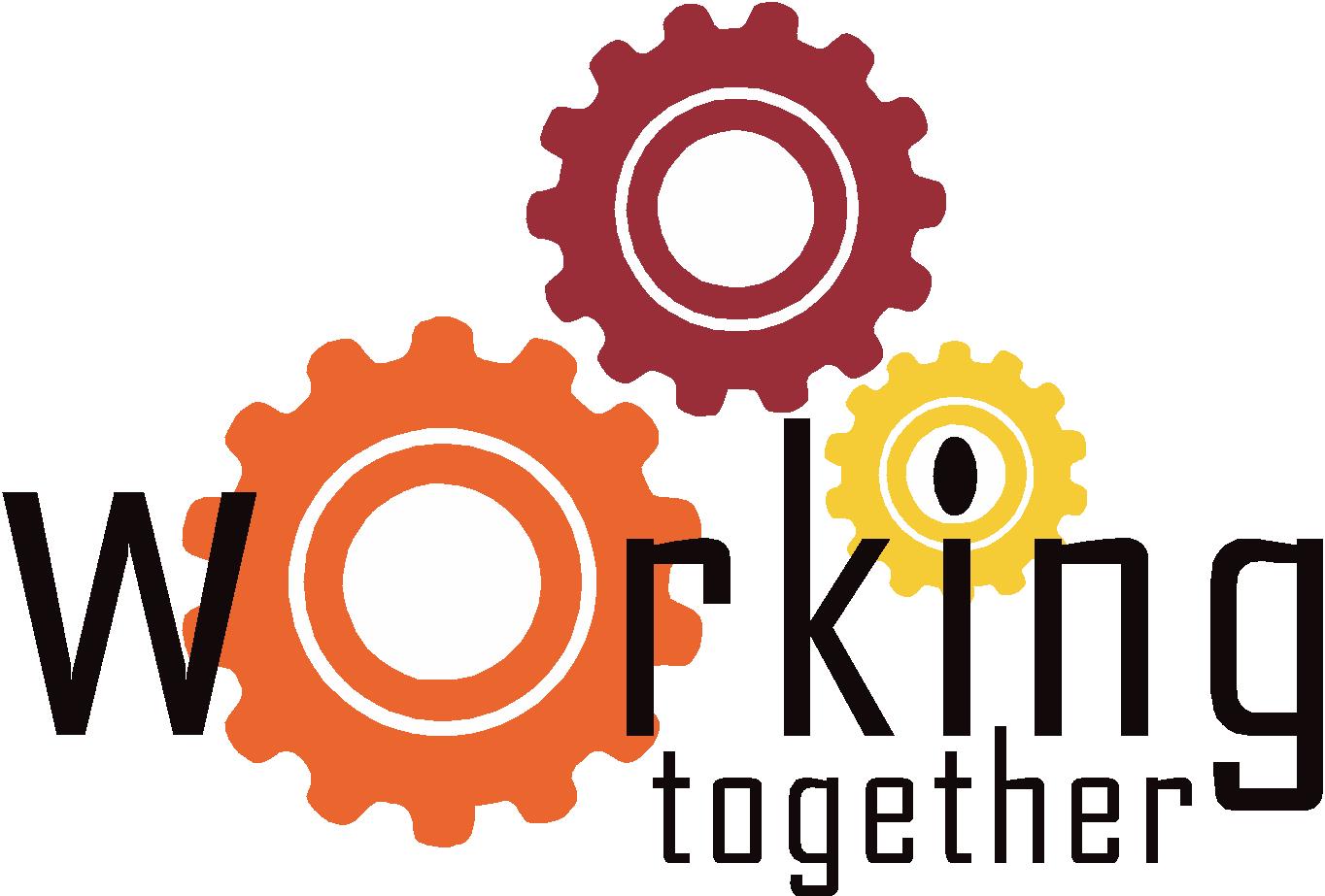 1044 Working Together free clipart.
